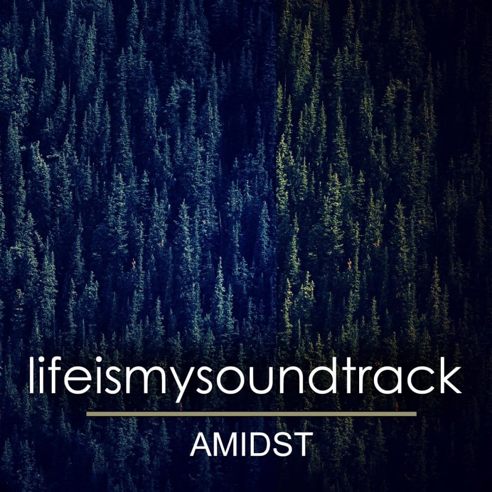 The album Amidst by Life Is My Soundtrack - Deliberately slow and thoughtful beats and melodies to calm your heart and mind